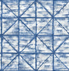 Seabrook Designs Wallpaper Ness Blue and White LG91602