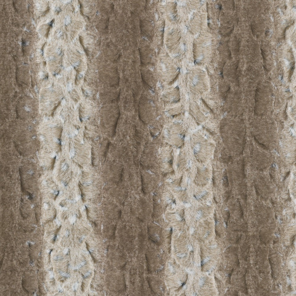 Liberty 2 Truffle by Stout Designer Fabric CLOUD NINE 100%POL CHINA Horizontal: 8.500 and Vertical: 4.000 59 in - Swanky Fabrics -