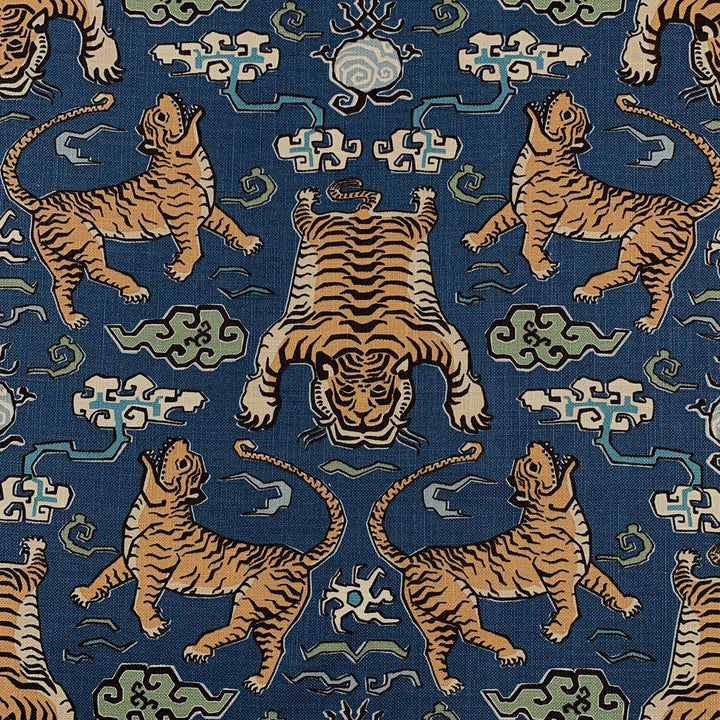 Limiru Aegean by Magnolia Designer Fabric - 75% Cotton 25% Linen Pakistan 17000 Horizontal: 27" and Vertical: 25" 54.50" - Swanky Fabrics -