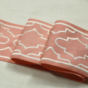 Magnolia Trim Lindy Emb Tape Pink