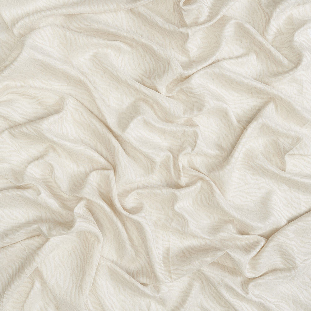 LIVING 30J9001 by JF Designer Fabric CLOUD NINE 77% Polyester, 18% Viscose, 5% Linen India  Horizontal: 6.875 and Vertical: 6.75 118  - Swanky Fabrics -