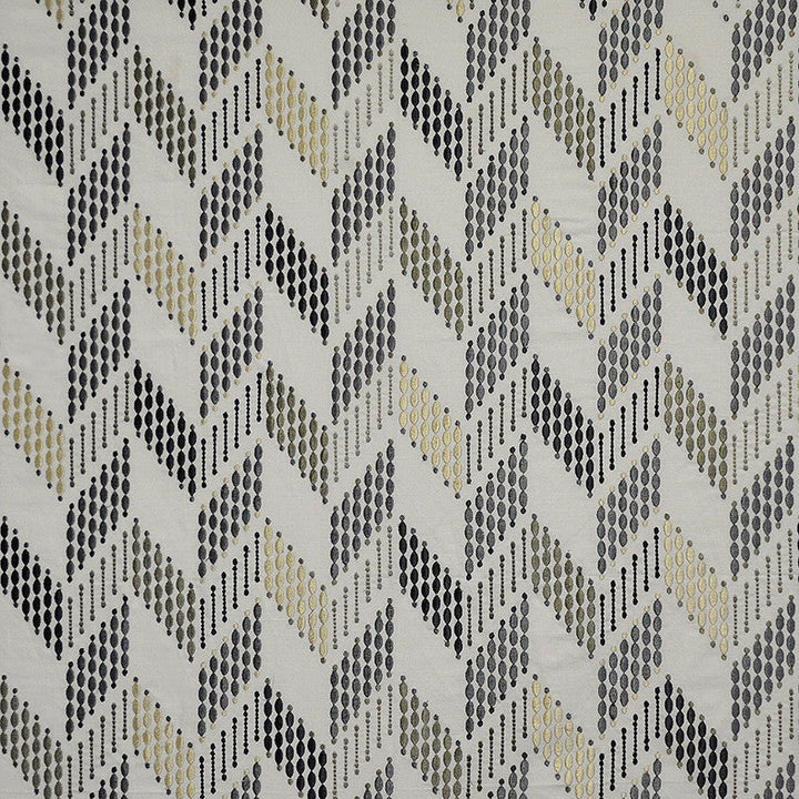 Lariat # 629 Thunder by Maxwell Designer Fabric Telafina Season Xi 55% LINEN/45% COTTON NONE INDIA V-15"H-12.8" 54.3" - Swanky Fabrics -