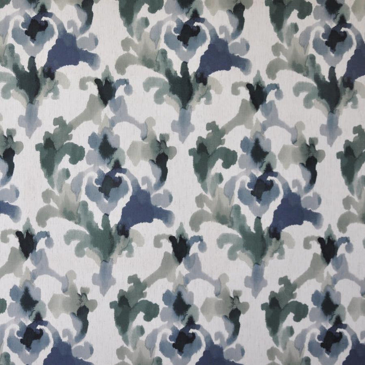 Louisa # 213 Malachite by Maxwell Designer Fabric Color Theory-Vol.Iii Bay Breeze 100% POLYESTER CHINA V-28"H-13.75" 55" - Swanky Fabrics -