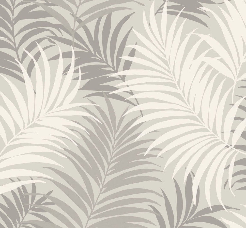 Via Palma Cove Gray and Winter Fog LN10108 by Lillian August Designer Wallpaper