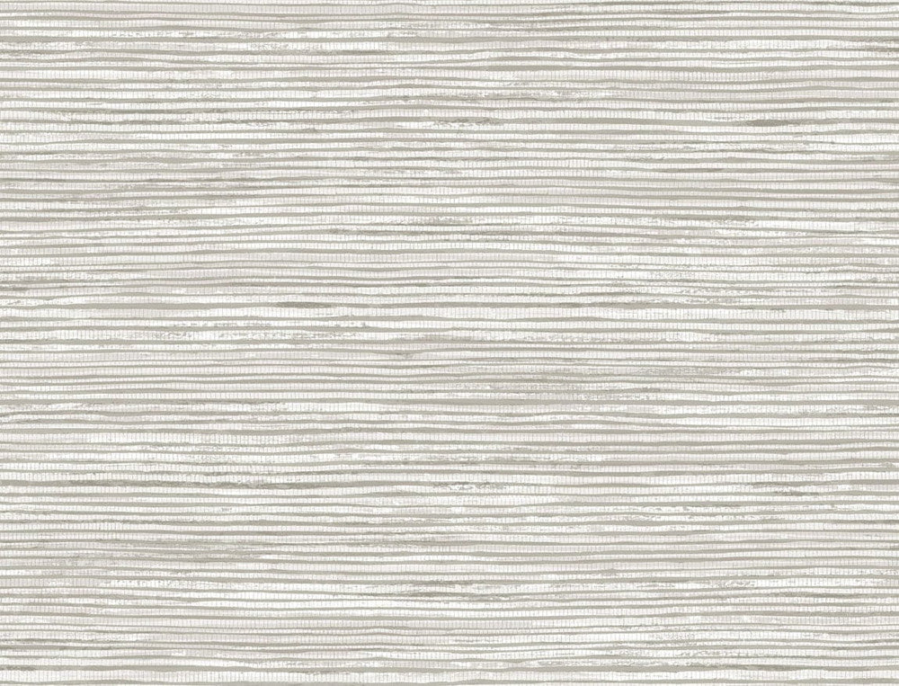 Osprey Faux Grasscloth Cove Gray and Silver LN10308 by Lillian August Designer Wallpaper