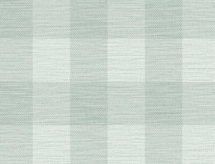 Rugby Gingham Sea Glass LN10804 by Lillian August Designer Wallpaper