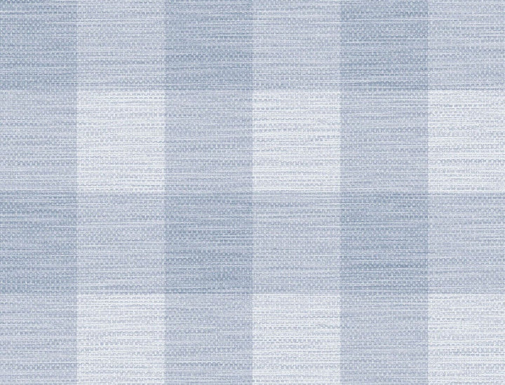 Rugby Gingham Carolina Blue LN10812 by Lillian August Designer Wallpaper