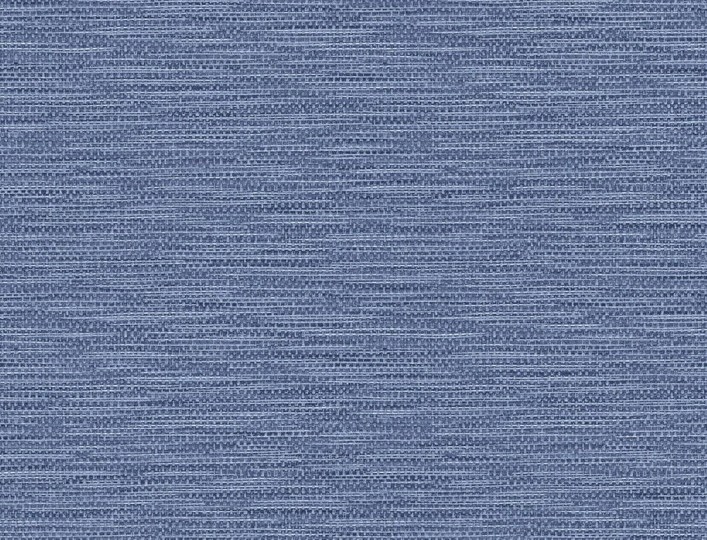 Faux Linen Weave Coastal Blue LN10902 by Lillian August Designer Wallpaper