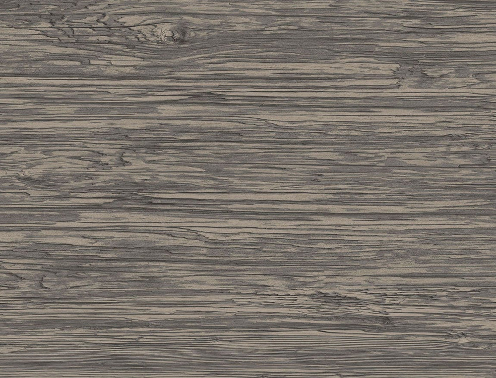 Washed Shiplap Embossed Vinyl Dark Ash LN11608 by Lillian August Designer Wallpaper