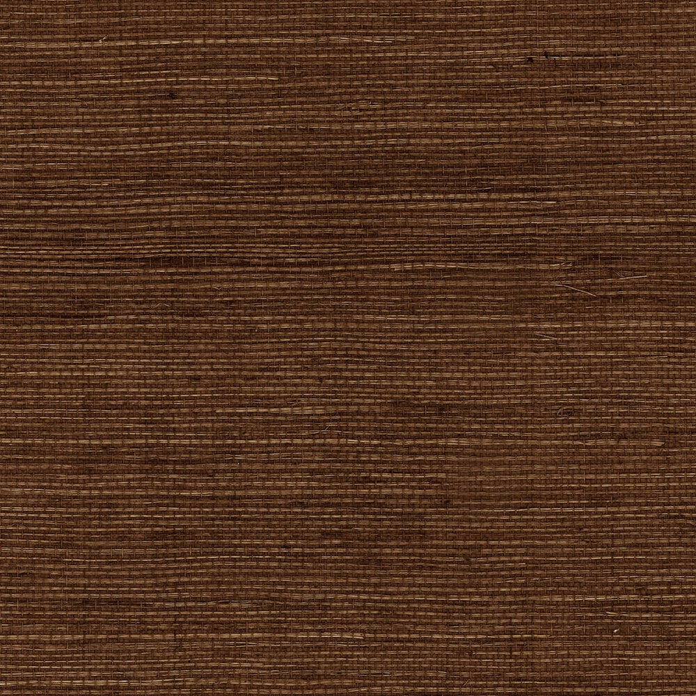 Sisal Chocolate LN11816 by Lillian August Designer Wallpaper