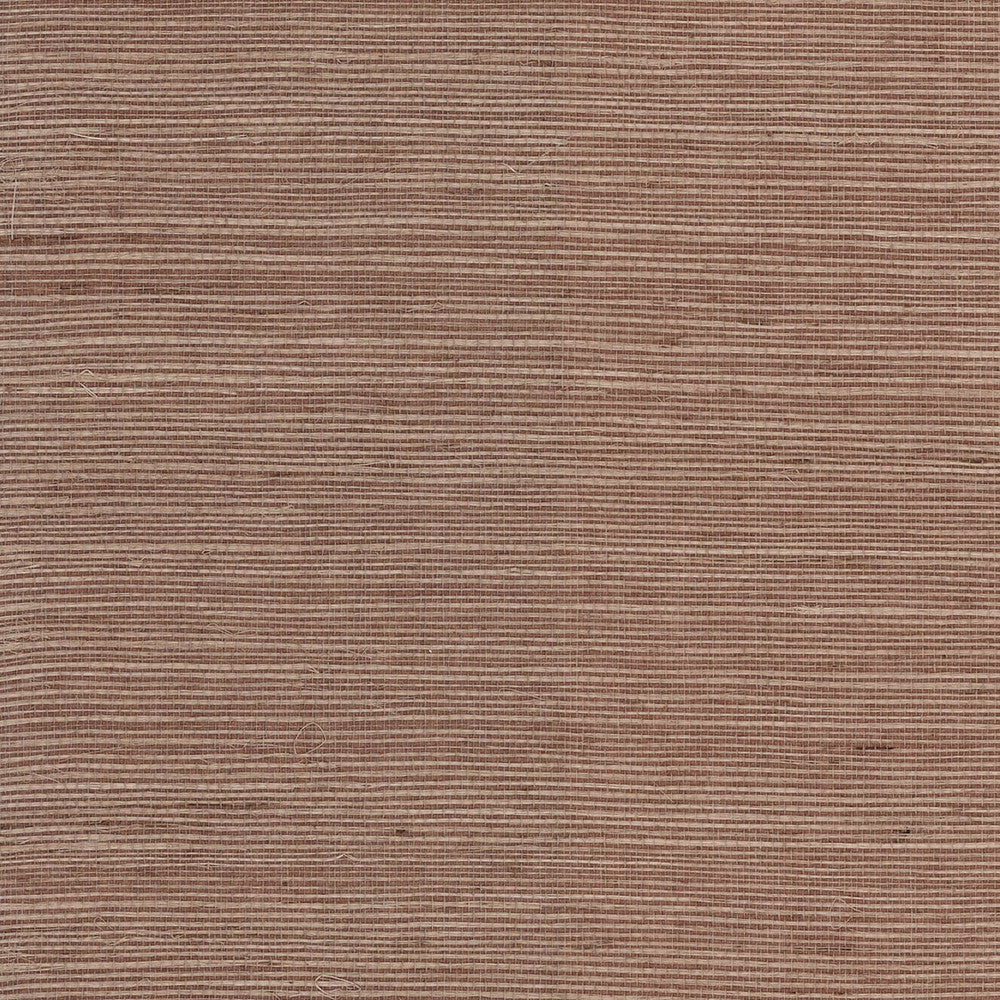 Sisal Smokey Mauve LN11831 by Lillian August Designer Wallpaper