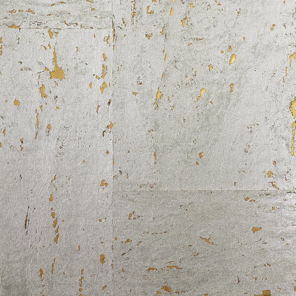 Cork Silver Birch & Metallic Gold LN11859 by Lillian August Designer Wallpaper