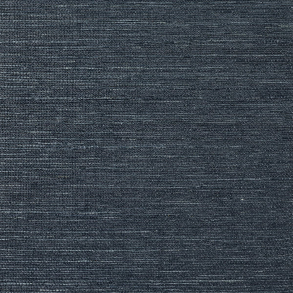 Sisal Marine Blue LN11866 by Lillian August Designer Wallpaper