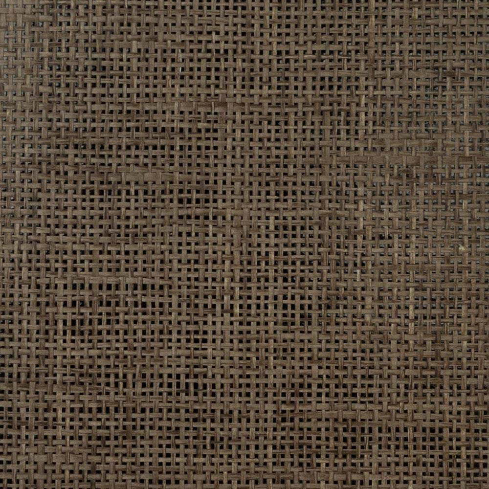 Paperweave Dark Walnut & Black Gloss LN11889 by Lillian August Designer Wallpaper