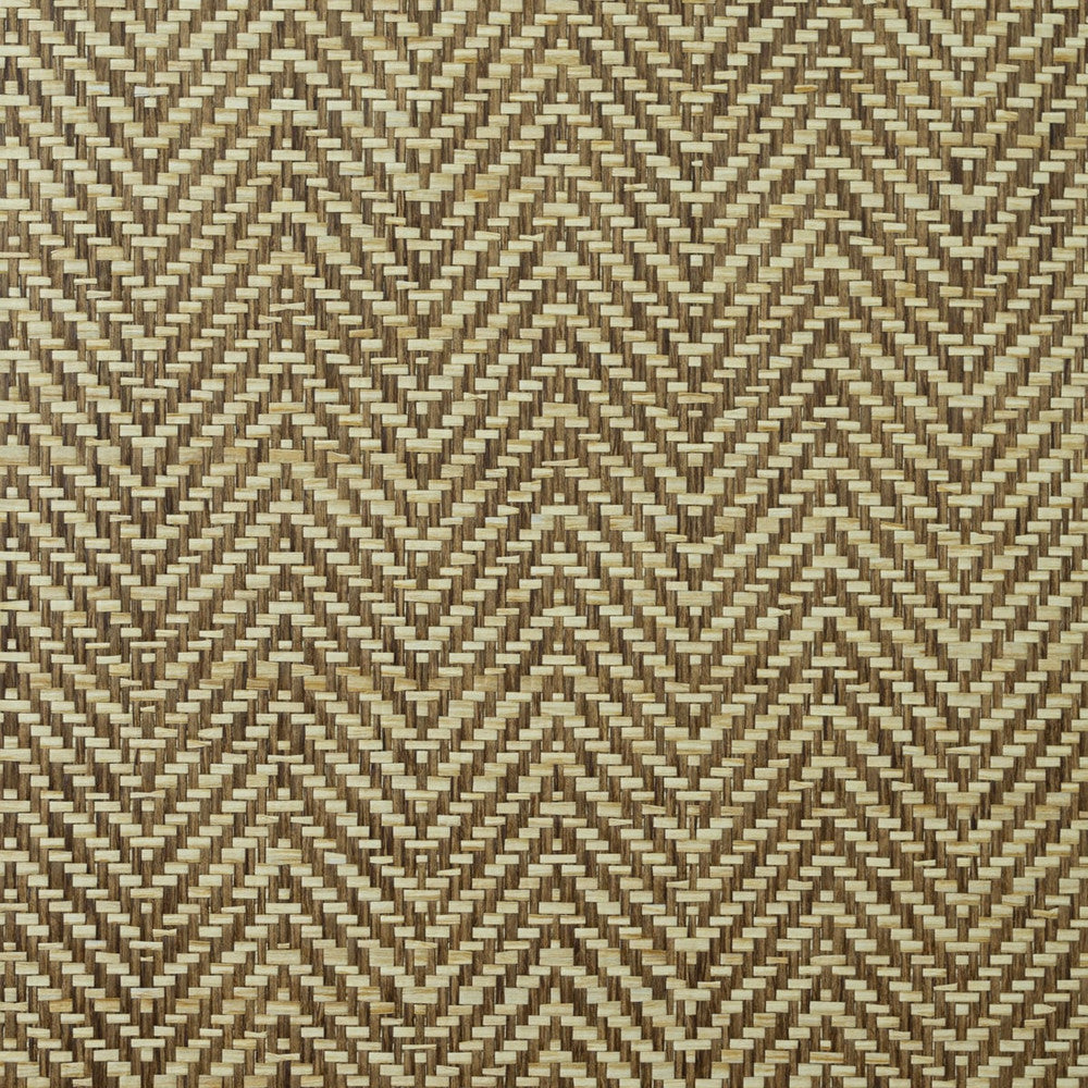 Paperweave Havanna Brown LN11895 by Lillian August Designer Wallpaper