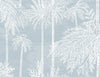 Lillian August Wallpaper Palm Grove Hampton Blue LN40202