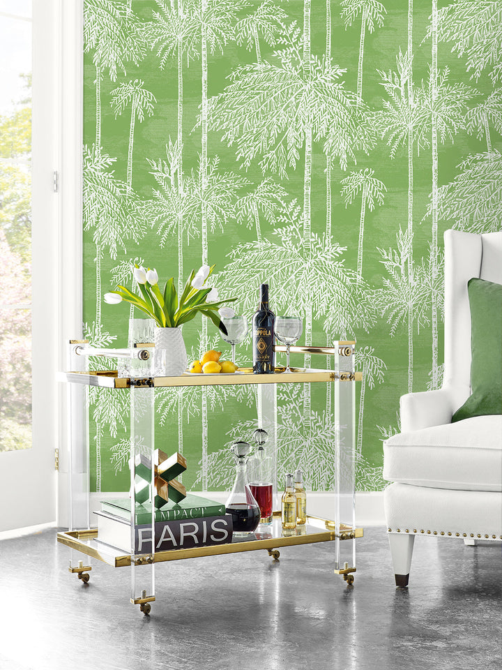 Palm Grove Summer Fern LN40204 by Lillian August Designer Wallpaper
