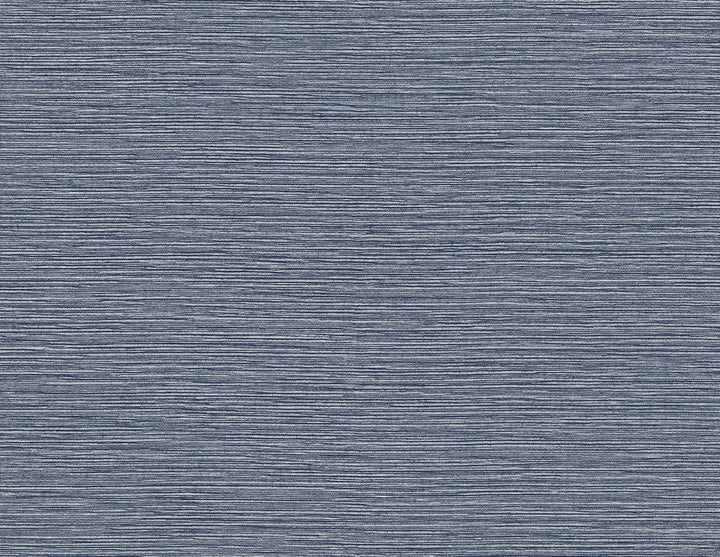 Tiger Island Faux Sisal Denim Blue LN40402 by Lillian August Designer Wallpaper
