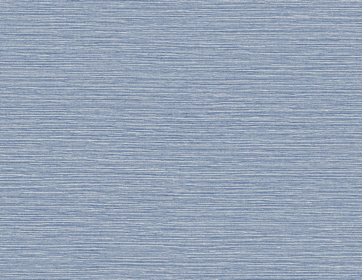 Tiger Island Faux Sisal Riviera Blue LN40422 by Lillian August Designer Wallpaper