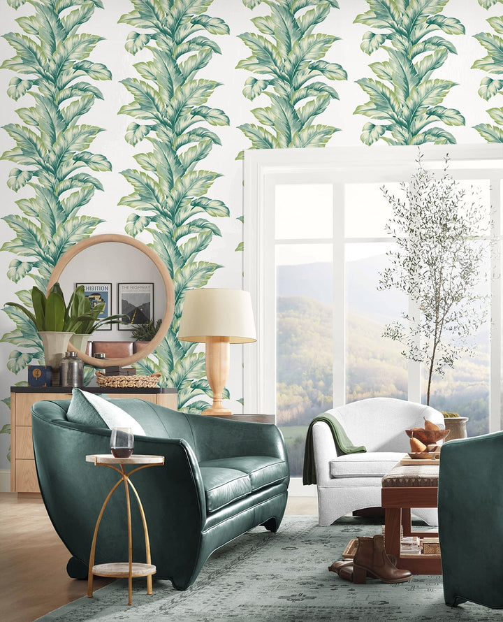 Banana Springs Rivercrest LN40604 by Lillian August Designer Wallpaper