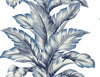 Lillian August Wallpaper Banana Springs Coastal Blue LN40612