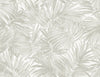 Lillian August Wallpaper Cordelia Tossed Palms Dove Grey LN40707