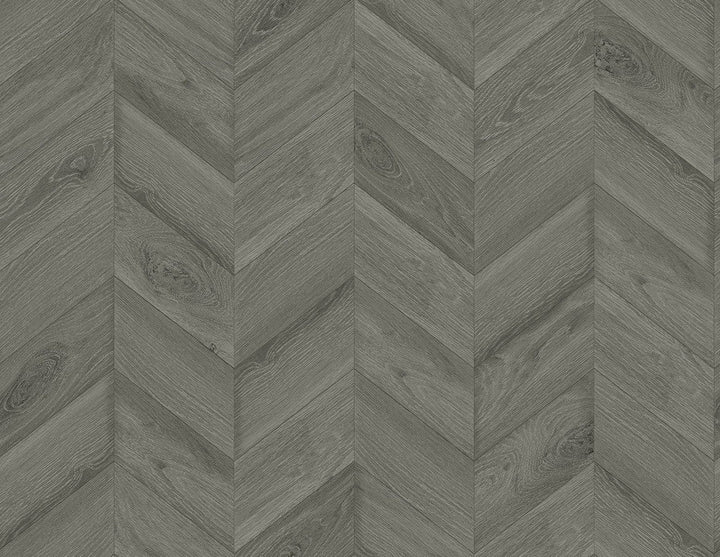 Keone Bay Chevron Harbor Grey LN40808 by Lillian August Designer Wallpaper