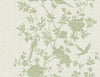 Lillian August Wallpaper Aloha Bird Trail Green Ivy LN41004