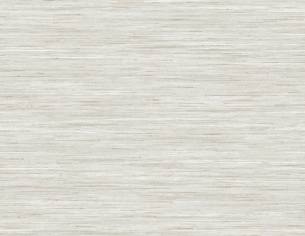 Loe Sanctuary Stria Creamsicle & Alloy LN41106 by Lillian August Designer Wallpaper