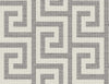 Lillian August Wallpaper Luna Retreat Greek Key Charcoal LN41200