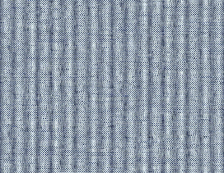 Kaya Faux Paperweave Coastal Blue LN41302 by Lillian August Designer Wallpaper