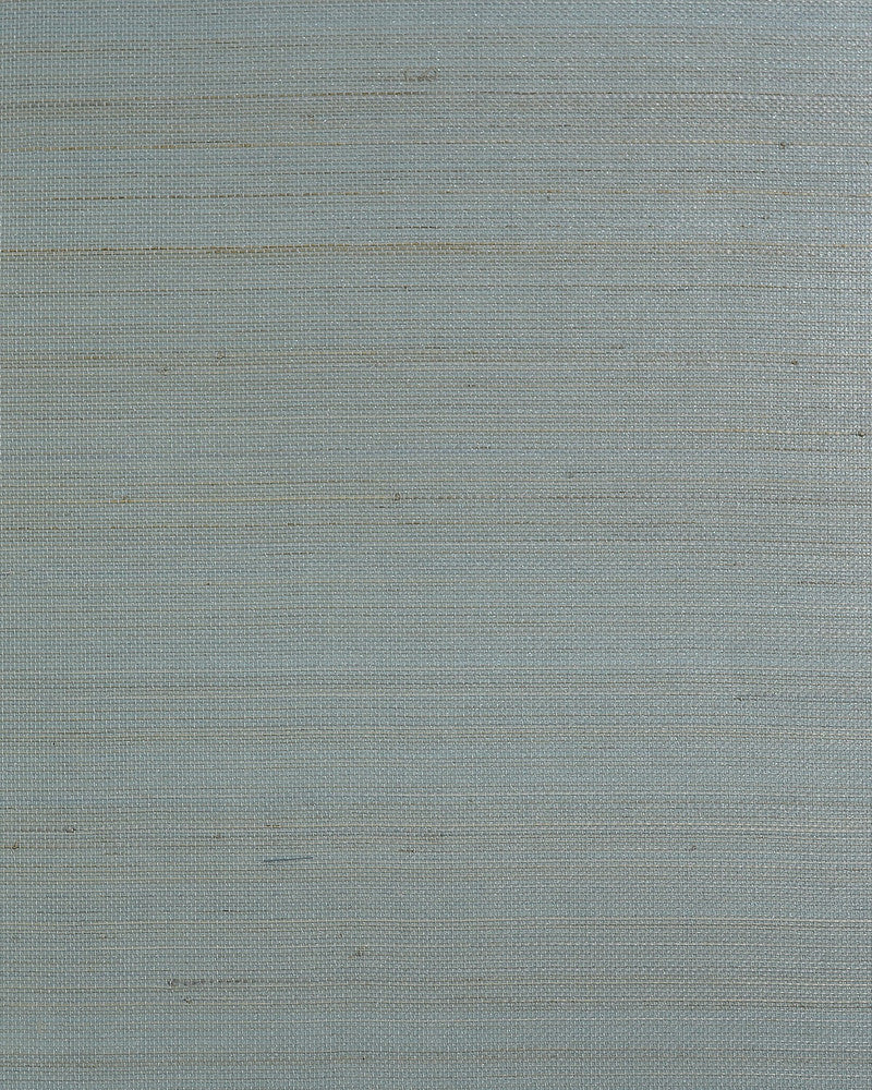 Abaca w/ Pearl Printed Paper Heathered Aqua LN50019 by Lillian August Designer Wallpaper