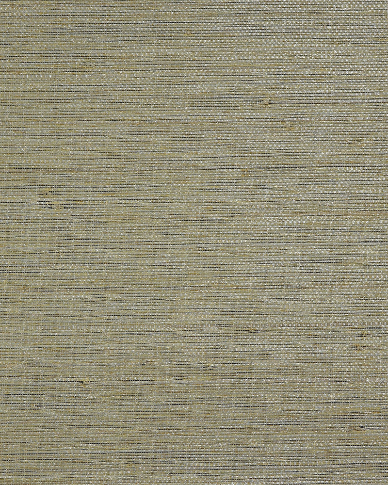 Paper and Raffia Silver Tan LN50065 by Lillian August Designer Wallpaper