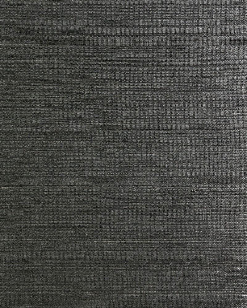 Sisal New Charcoal LN50071 by Lillian August Designer Wallpaper