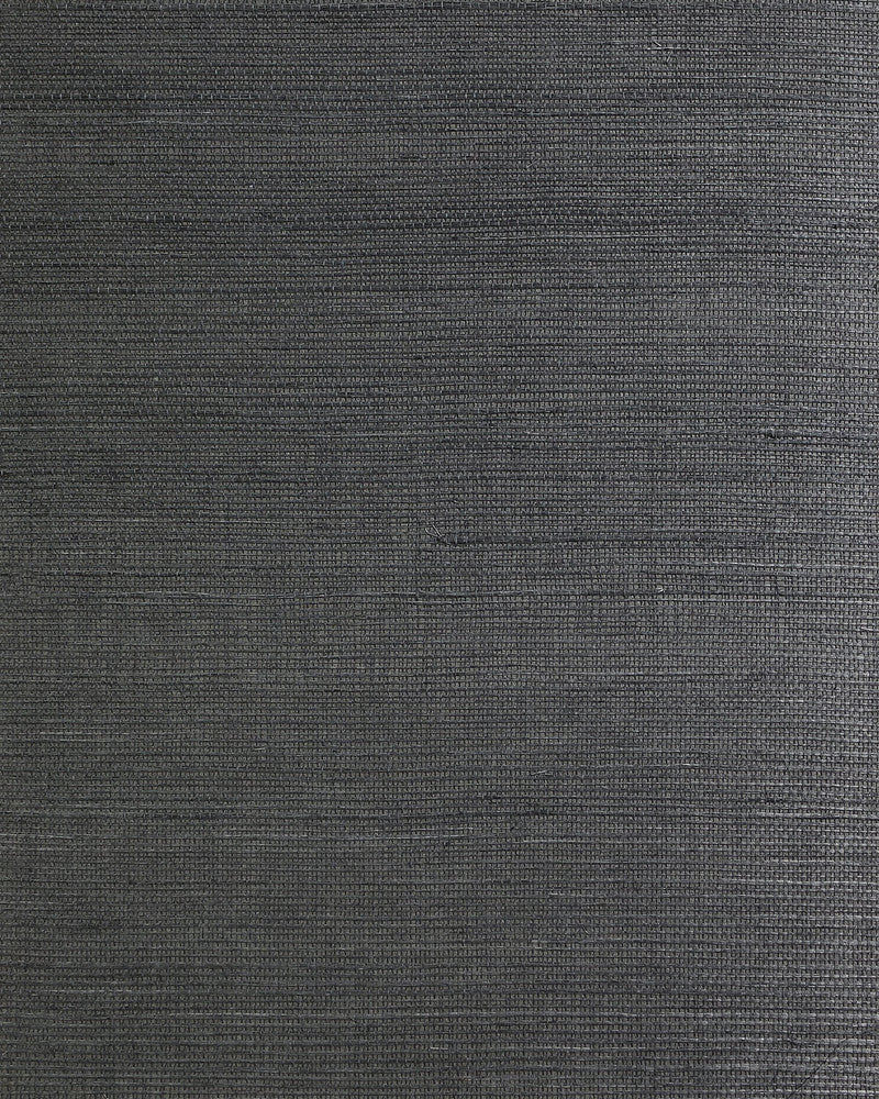 Sisal Charcoal LN50072 by Lillian August Designer Wallpaper