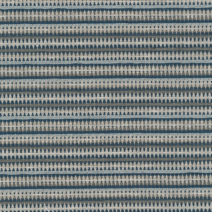 Locatello 2 Slate by Stout Designer Fabric RAINBOW LIBRARY CADET/INDIGO 88%POL 12%COT INDIA Horizontal: 0.250 and Vertical: 3.000 54 in - Swanky Fabrics -
