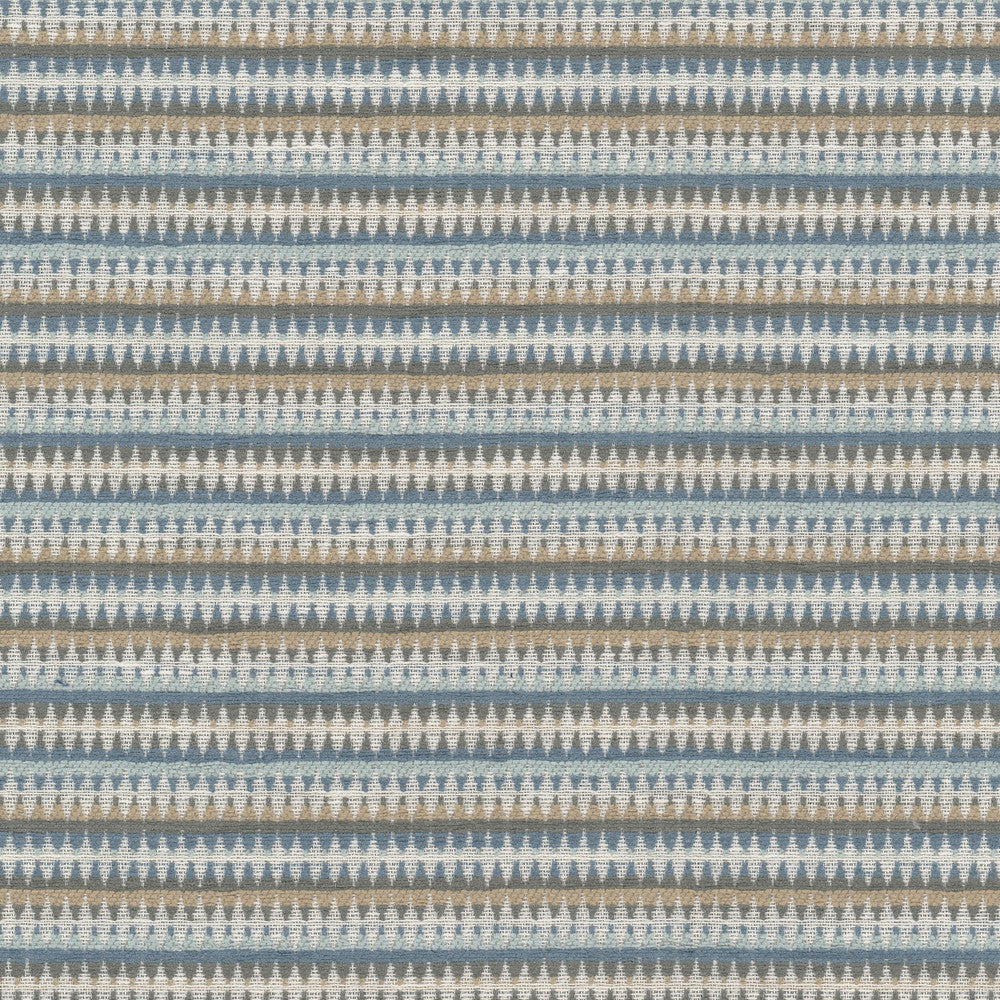 Locatello 3 Haze by Stout Designer Fabric RAINBOW LIBRARY CADET/INDIGO 88%POL 12%COT INDIA Horizontal: 0.250 and Vertical: 3.000 54 in - Swanky Fabrics -
