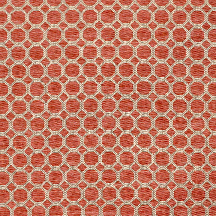 Lolilo Persimmon by Magnolia Designer Fabric - 100% Poly China 55000 Horizontal: 1.5 and Vertical: 1.5 57" - Swanky Fabrics -