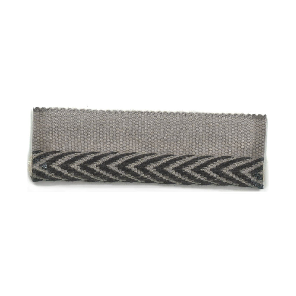 Louvre 7 Storm by Stout Designer Trim NEW WORLD TRIM VOLUME II 45%LIN 41%COT 14%SVI CHINA Horizontal: 0.25 and Vertical: 0 1.38 in - Swanky Fabrics -