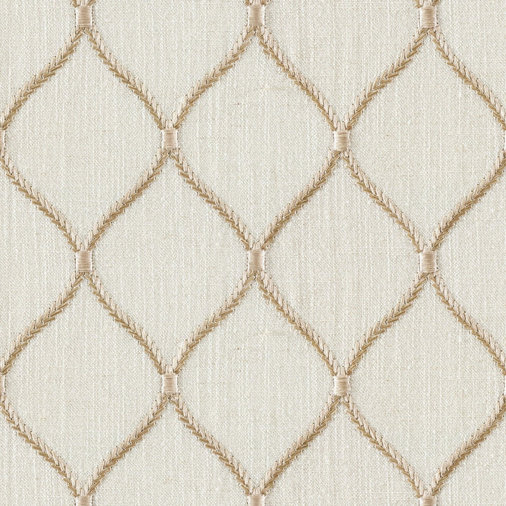 Lowell Quartz by Magnolia Designer Fabric - 20% Linen, 45% Viscose, 35% Polyester China Horizontal: 4.3 and Vertical: 5.1 50 - Swanky Fabrics -
