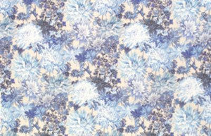 Grey Watkins Fabric Grey'S Flower Garden Blues LO80370001