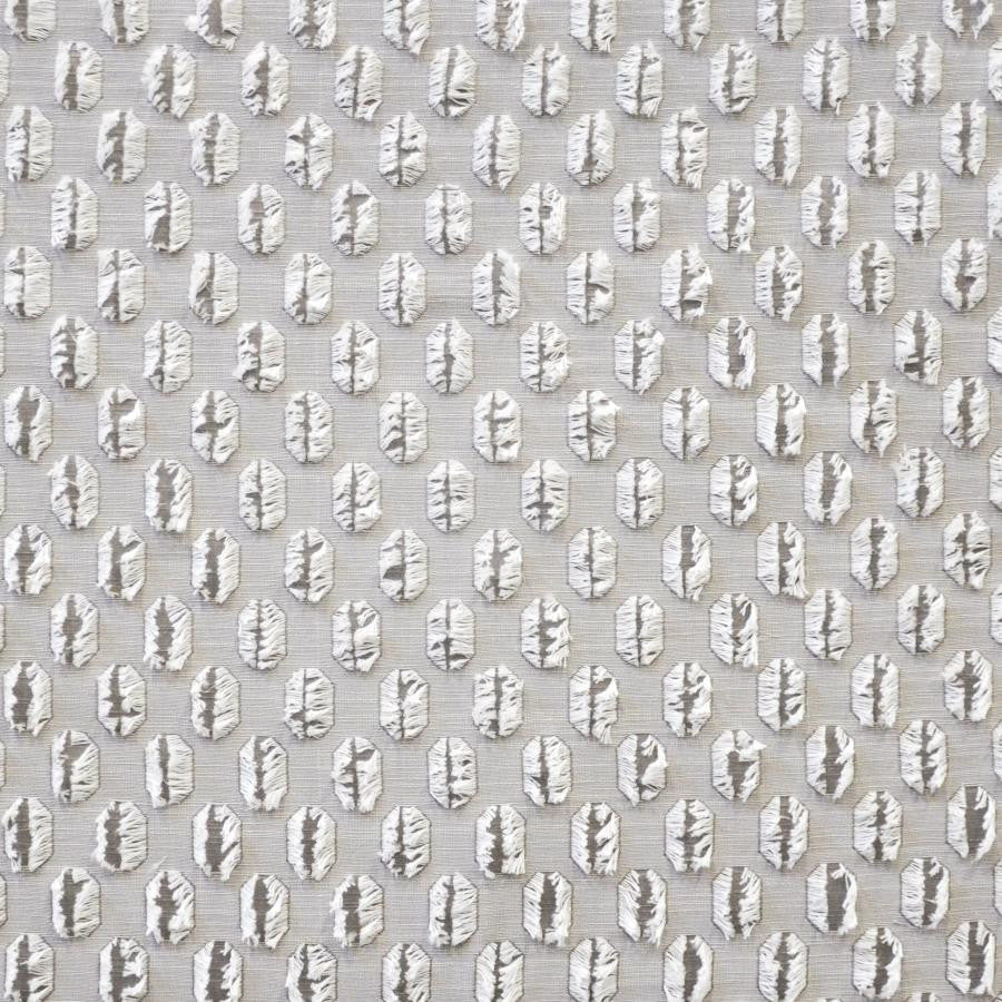 Lucarno # 523 Urban Grey by Maxwell Designer Fabric Color Theory-Vol.V Rocksalt 69% POLYESTER/31% COTTON INDIA V-1.75"H-1.25" 57" - Swanky Fabrics -