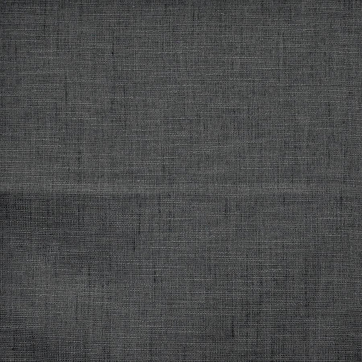Lysander # 659 Charcoal by Maxwell Designer Fabric Sheer Textures 100% POLYESTER TURKEY 122" - Swanky Fabrics -