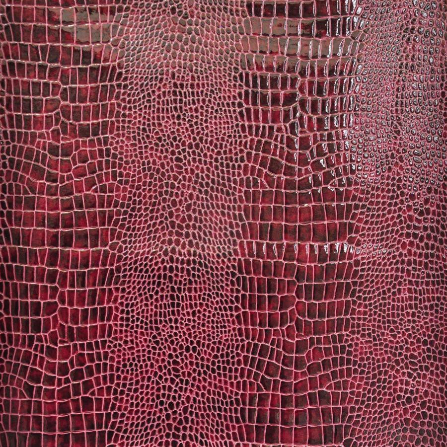 Lizzie # 725 Merlot by Maxwell Designer Fabric Easy Rider Viii FACE: 100% PVC
BACKING: 65% POLYESTER KOREA V-7.5" H-8.5" 54" - Swanky Fabrics -