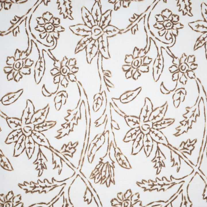 Laval # 603 Cocoa by Maxwell Designer Fabric Color Theory-Vol.Viii Tigerseye 100% COTTON SPAIN V-16" H-9" 55" - Swanky Fabrics -
