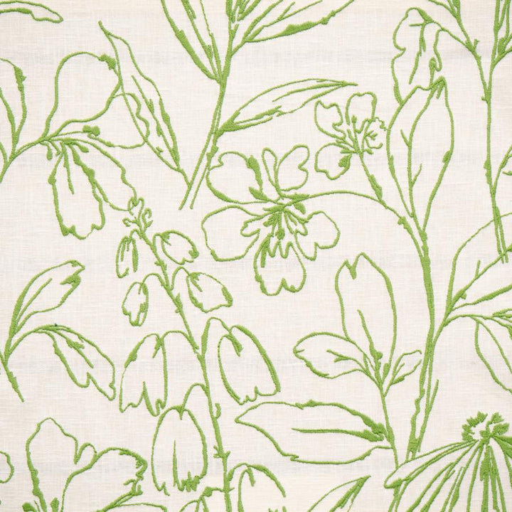 Lobelia # 346 Purslane by Maxwell Designer Fabric Color Theory-Vol.Viii Rosemary 58% COTTON
42% POLYESTER EMB. CONTENT 100% COTTON INDIA V-19" H-25.5" 54"EMB.51" - Swanky Fabrics -