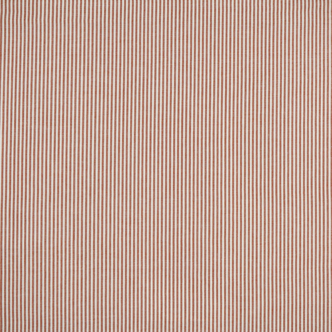 Logan # 765 Cinnabar by Maxwell Designer Fabric Stripes & Checks Iv 100% COTTON INDIA H-0.25" 54" - Swanky Fabrics -