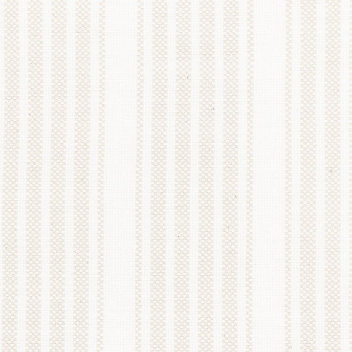 Lucayo 3 Fawn by Stout Designer Fabric JUST STRIPES NATURAL/CHARCOAL 65%POL 35%COT USA Horizontal: 0.000 and Vertical: 2.500 54 in - Swanky Fabrics -