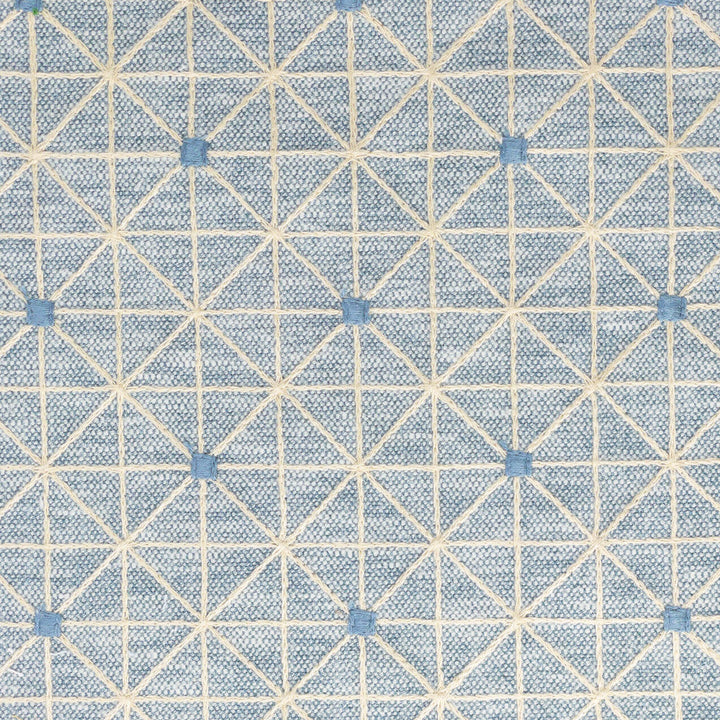 Lucille 3 Harbor by Stout Fabric Stout Fabric Lucille 3 HarborFabric RAINBOW LIBRARY BREEZE/AEGEAN INDIA </p><p>Repeat: H: 3.250, V: 3.250 52 in - Fabric Carolina -