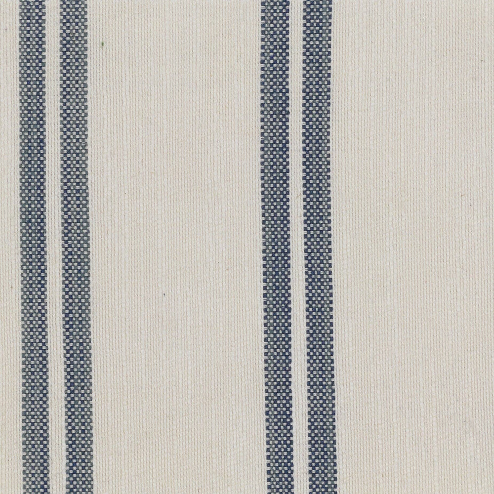 Lucy 5 Harbor by Stout Designer Fabric JUST STRIPES BLUE/SPRING 64%POL 33%COT 2%SVI 1%LIN USA FLAME RETARDANT-U.F.A.C. CLASS 1 CATB 117-2013 WYZENBEEK 80 000 DOUBLE RUB WEAR TEST (HEAVY DUTY) Horizontal: 0.000 and Vertical: 5.000 54 in - Swanky Fabrics -